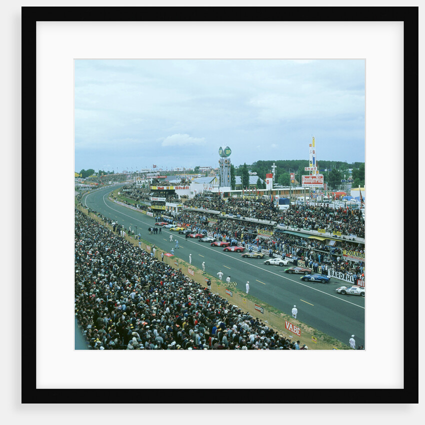 1966 Le Mans start by Unknown