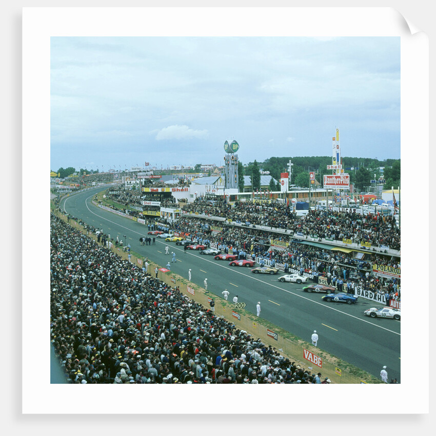 1966 Le Mans start by Unknown