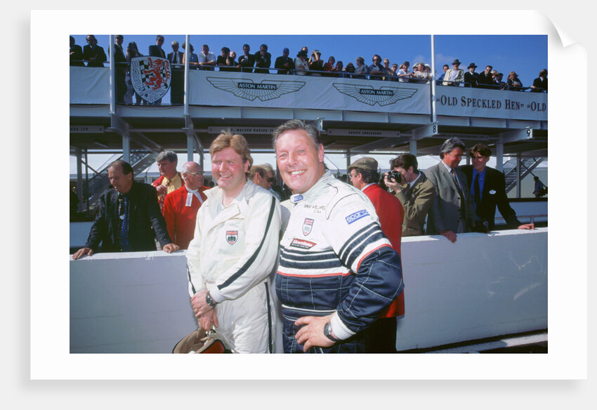 Racing driver Barry Williams by Unknown