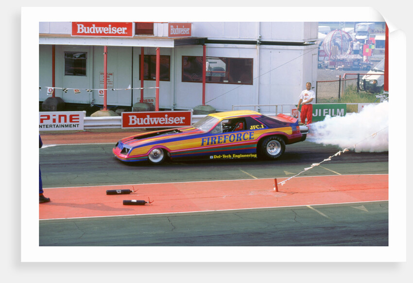 Dragster Racing at Santa Pod 1994 by Unknown