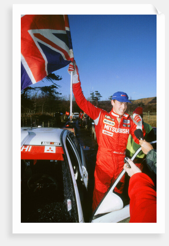 Richard Burns, winner 1999 Network Q rally by Unknown