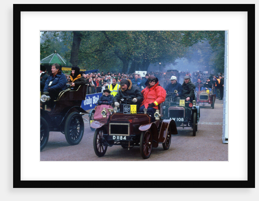 London to Brighton run start, 1904 Humberette by Unknown