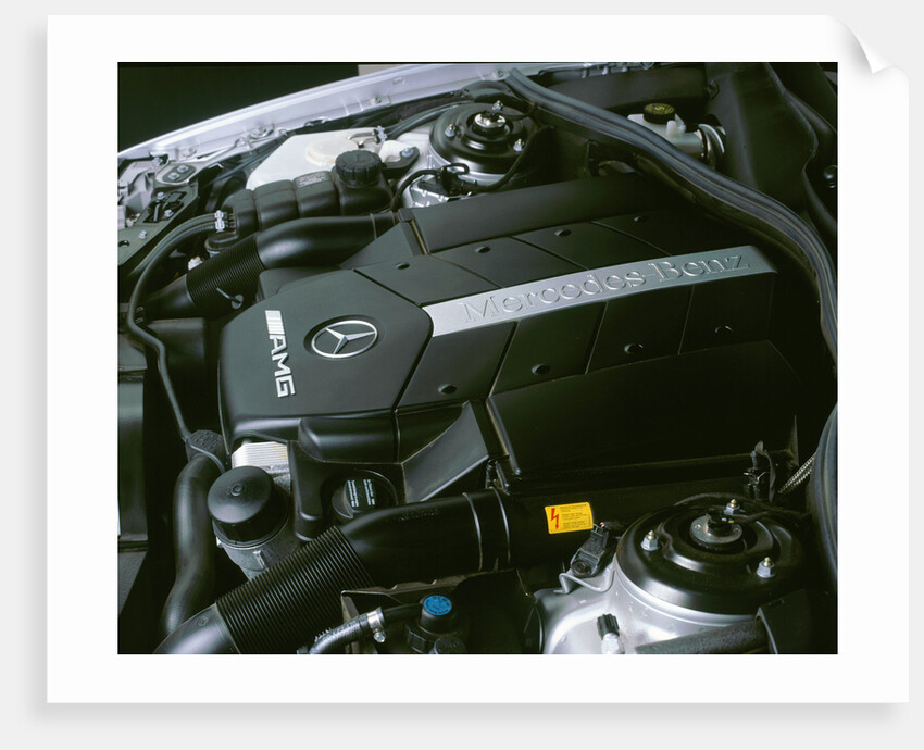 2001 Mercedes Benz CL55 AMG V8 engine by Unknown