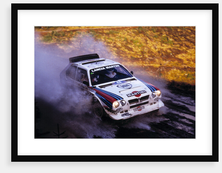 Lancia Delta S4 RAC Rally 1986 by Unknown