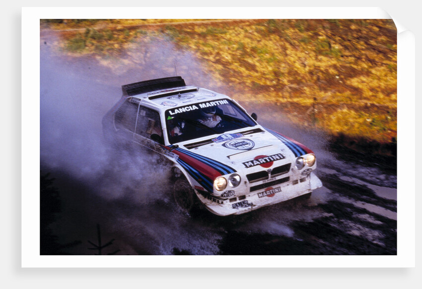 Lancia Delta S4 RAC Rally 1986 by Unknown