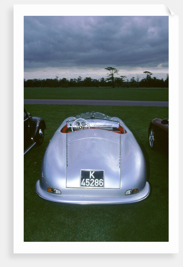 Rear view of Porsche spyder by Unknown
