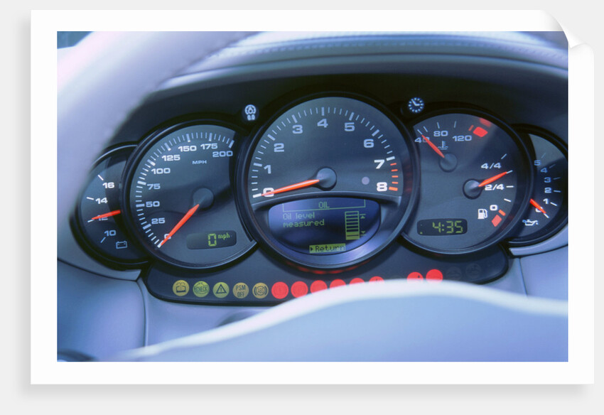 1988 Porsche 959 instrument panel by Unknown