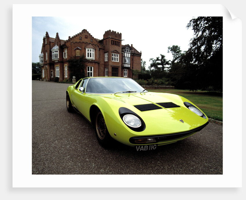 1969 Lamborghini Miura SV by Unknown