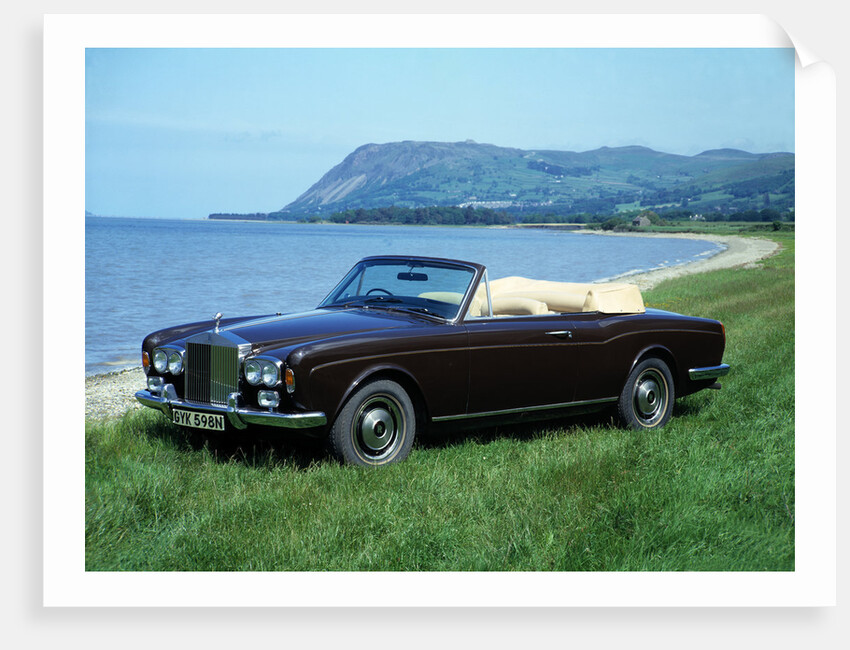 1975 Rolls Royce Corniche convertible by Unknown