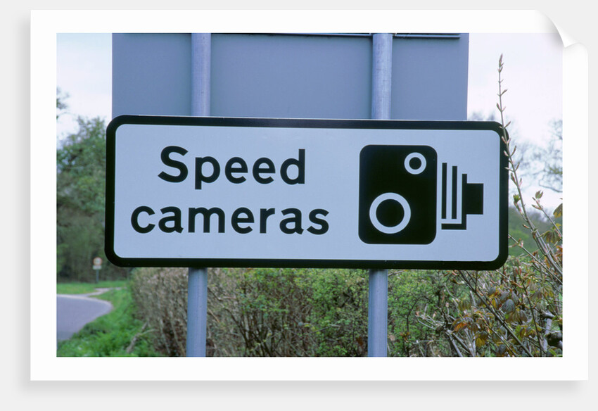 Speed Camera warning sign by Unknown