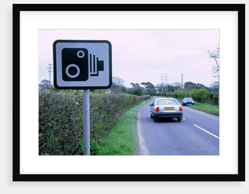 Speed Camera warning sign by Unknown