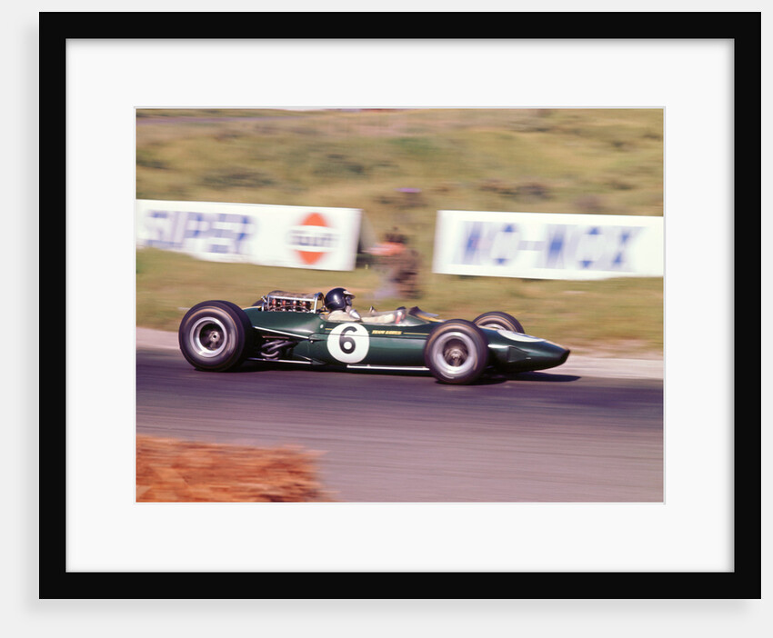 James Clark driving a 1966 Lotus 33 Climax V8 by Unknown