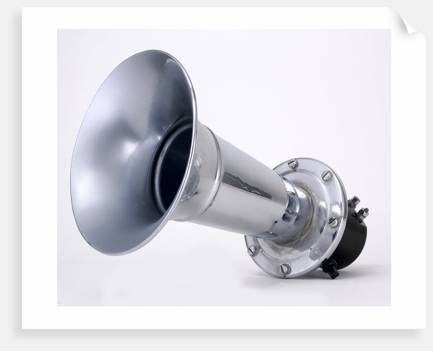 Electric horn by Unknown