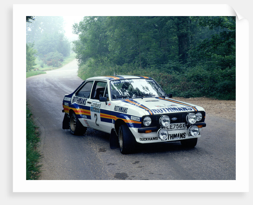 1981 Ford Escort RS1800 by Unknown