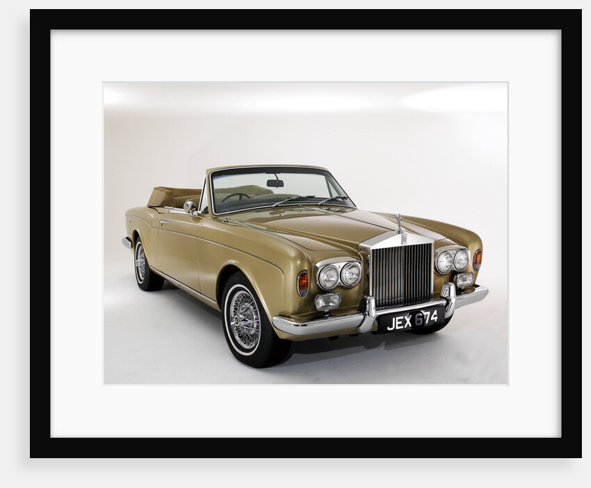 1975 Rolls Royce Corniche convertible by Unknown