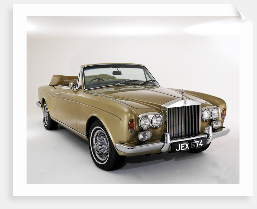 1975 Rolls Royce Corniche convertible by Unknown