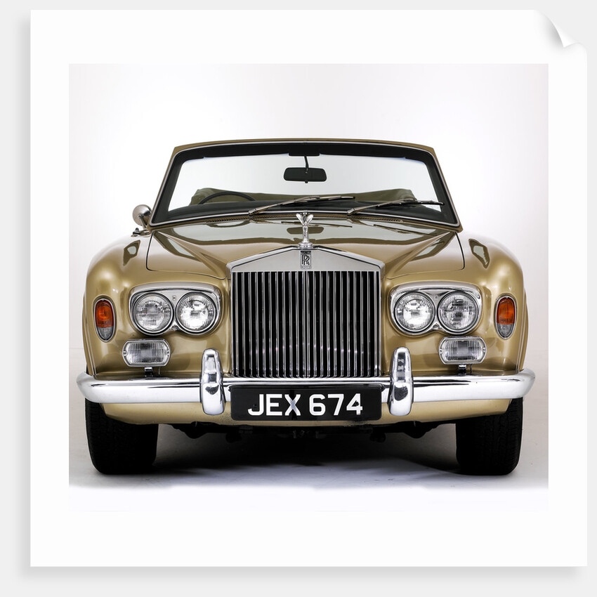 1975 Rolls Royce Corniche convertible by Unknown