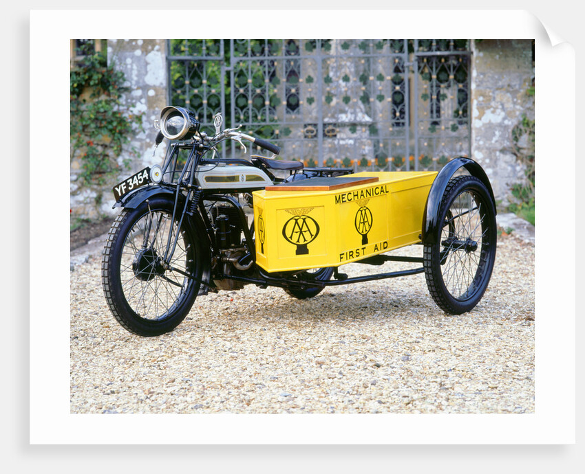 1927 Triumph AA Combination by Unknown
