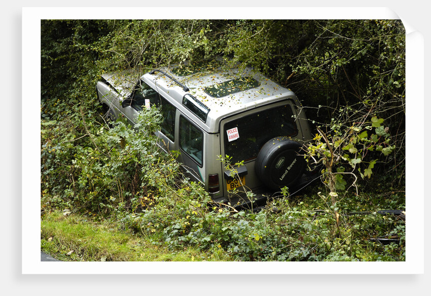 Land Rover Discorery 1990 Accident by Unknown
