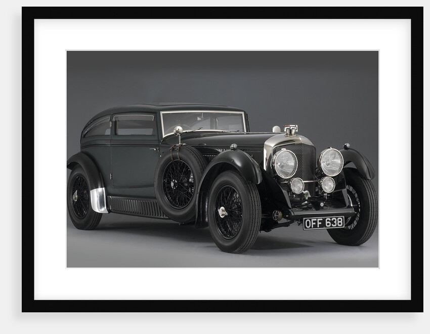 1930 Bentley 6.5 litre coupe Blue Train by Unknown
