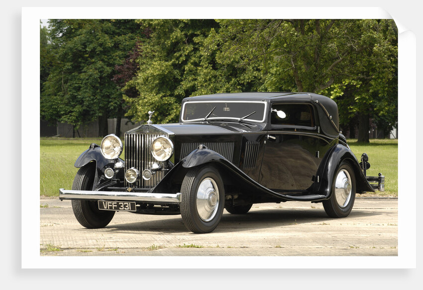 1933 Rolls Royce Phantom 2 Continental by Unknown