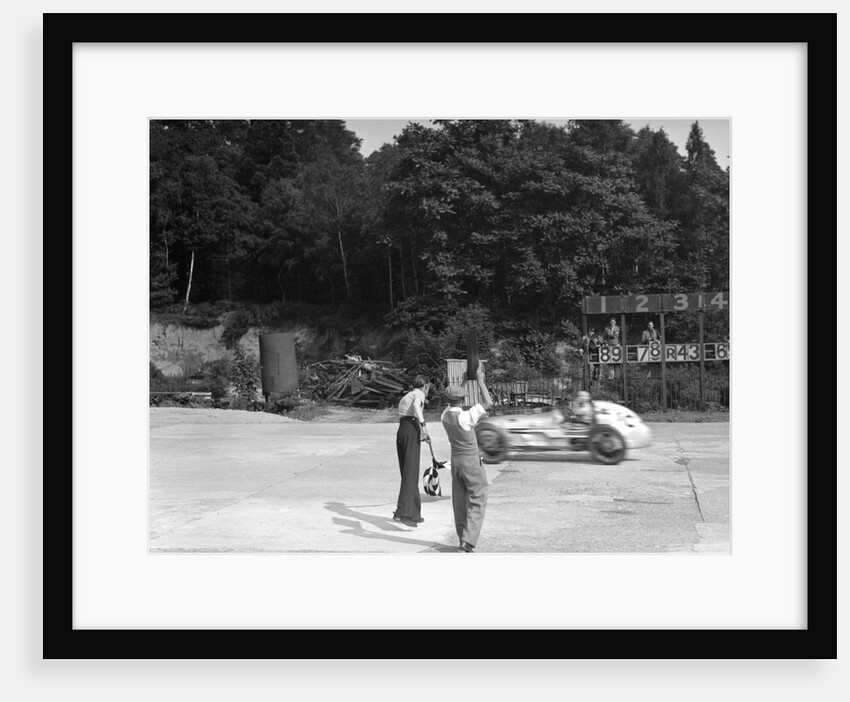Kay Petre's Austin OHC 744 cc, LCC Relay GP, Brooklands, 26 July 1937 by Bill Brunell