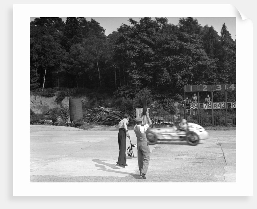 Kay Petre's Austin OHC 744 cc, LCC Relay GP, Brooklands, 26 July 1937 by Bill Brunell