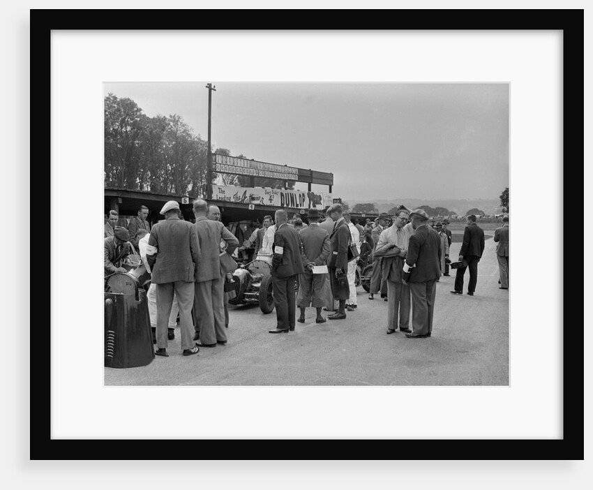 Austin OHC 744 cc, Donington Park Race Meeting, Leicestershire, 1936. by Bill Brunell