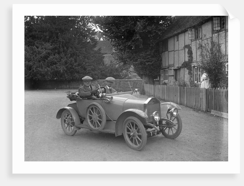 Singer Open 2-seater car by Bill Brunell