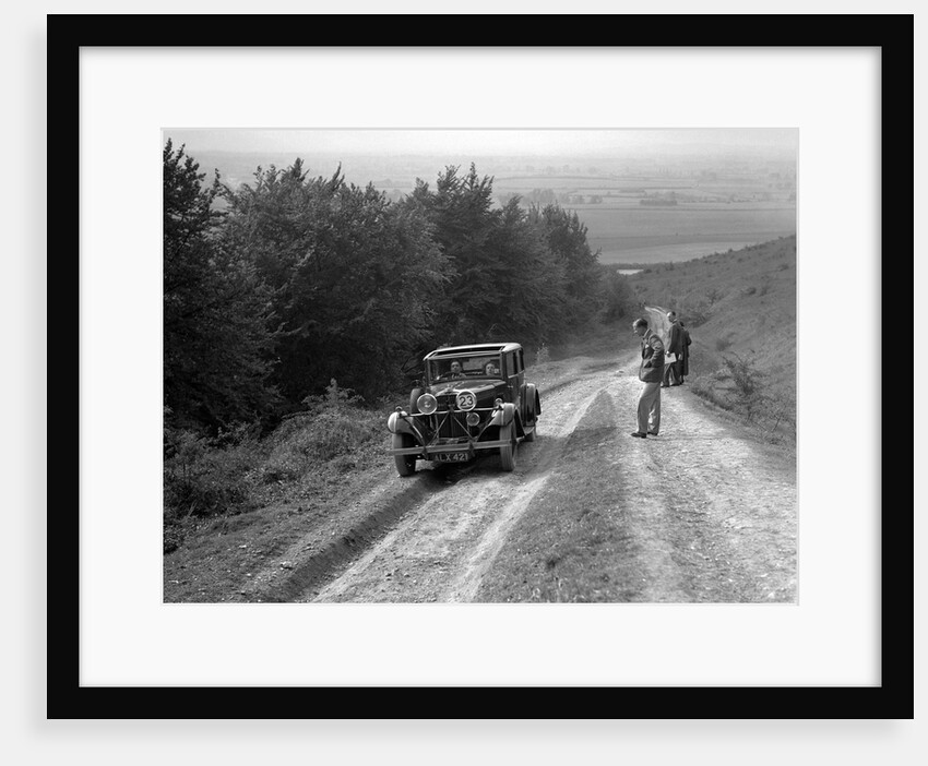 1933 Talbot 75 2276 cc competing in a Talbot CC trial by Bill Brunell