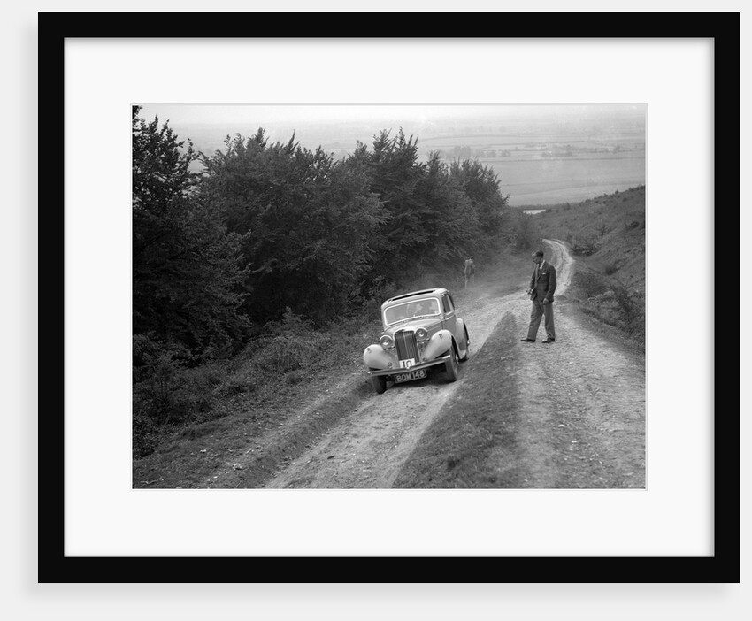1936 Talbot 10 1185 cc competing in a Talbot CC trial by Bill Brunell