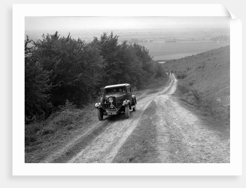 1931 Talbot 75 2276 cc competing in a Talbot CC trial by Bill Brunell