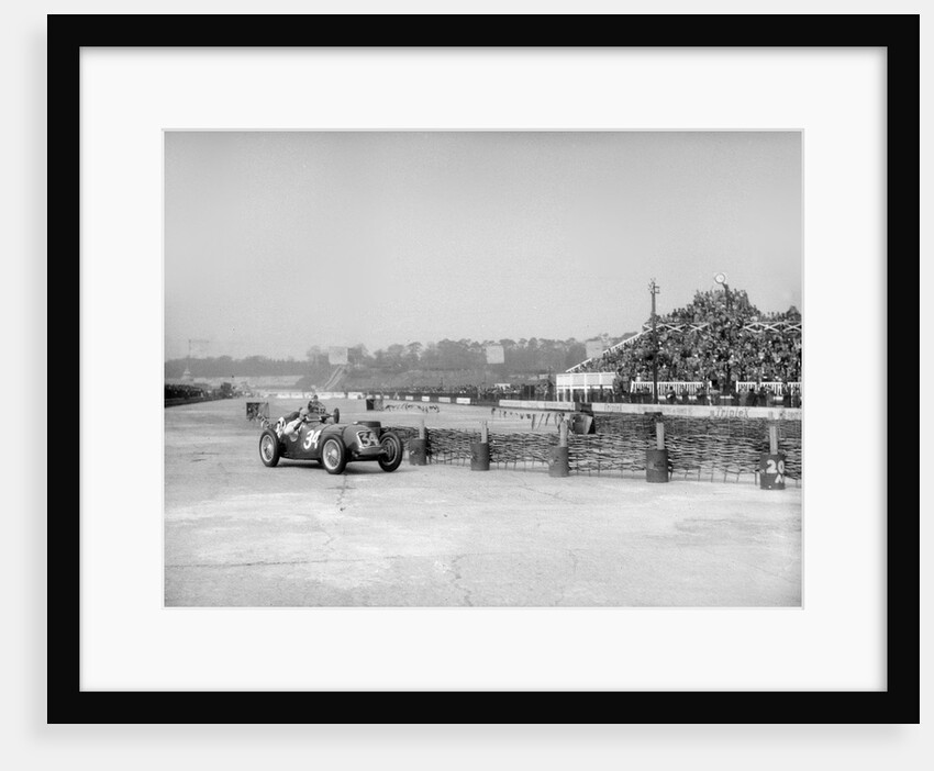 Riley 1985 cc negotiating the chicane at the JCC International Trophy, Brooklands, 2 May 1936 by Bill Brunell