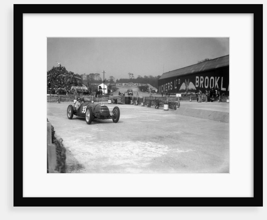 Riley 1985 cc competing in the JCC International Trophy, Brooklands, 2 May 1936 by Bill Brunell