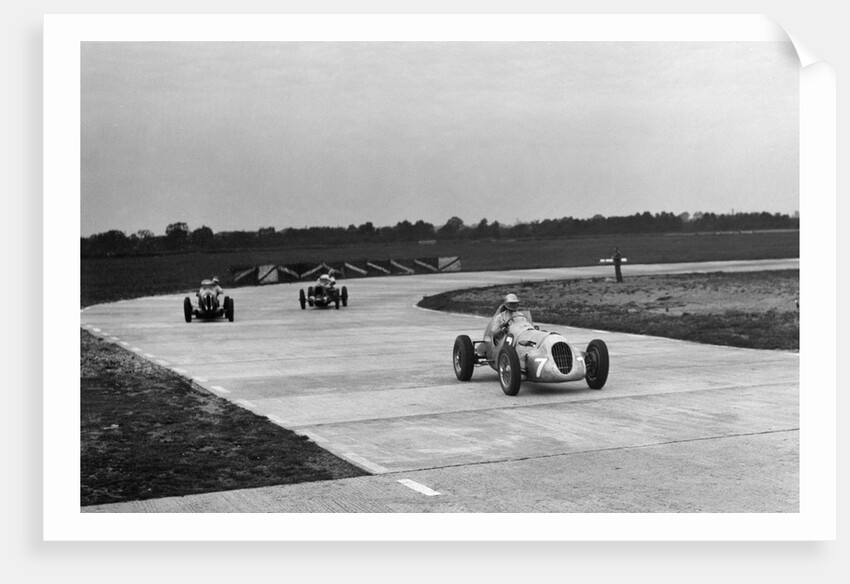Appleton Special Racing single seater, Rapier Special and MG on the Campbell Circuit at Brooklands by Bill Brunell
