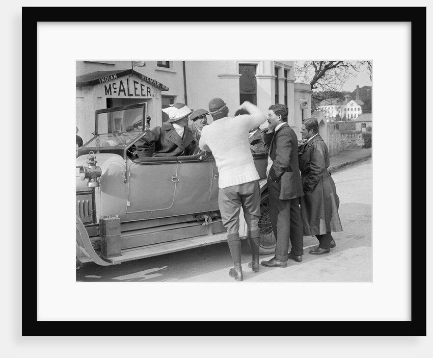 At the RAC TT race, Isle of Man, 10 June 1914 by Bill Brunell