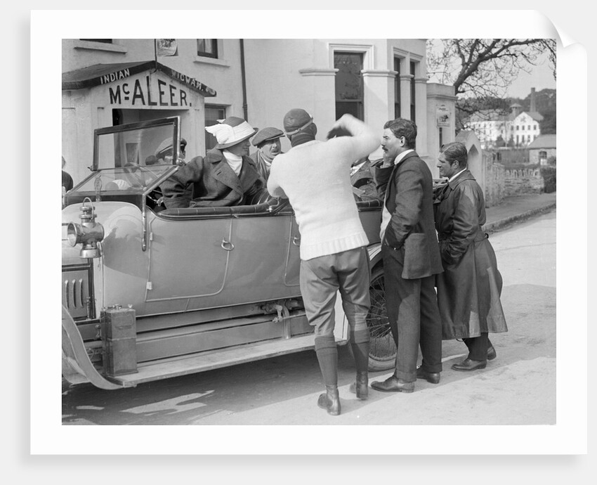 At the RAC TT race, Isle of Man, 10 June 1914 by Bill Brunell