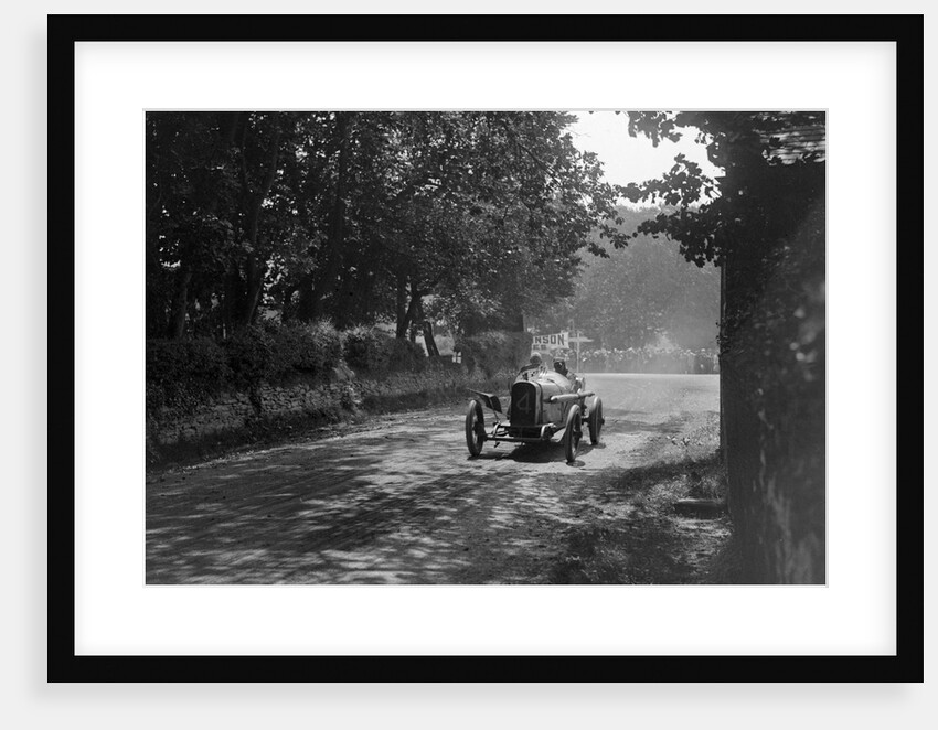Kenelm Lee Guinness driving his Sunbeam to victory in the RAC Isle of Man TT race, 10 June 1914 by Bill Brunell