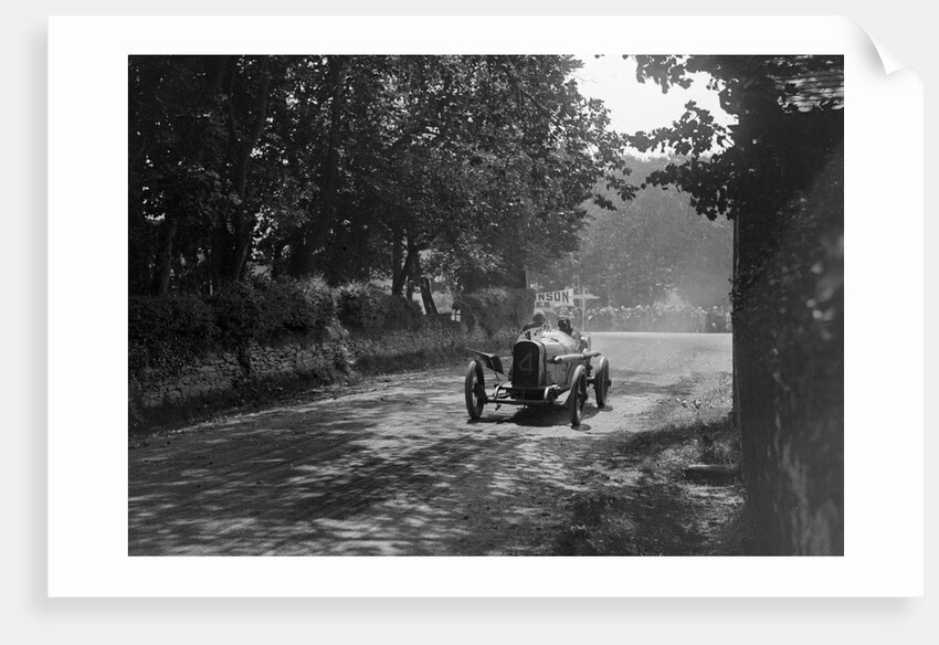 Kenelm Lee Guinness driving his Sunbeam to victory in the RAC Isle of Man TT race, 10 June 1914 by Bill Brunell