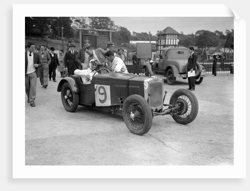 Frazer-Nash 1496 cc stripped for racing at Brooklands by Bill Brunell
