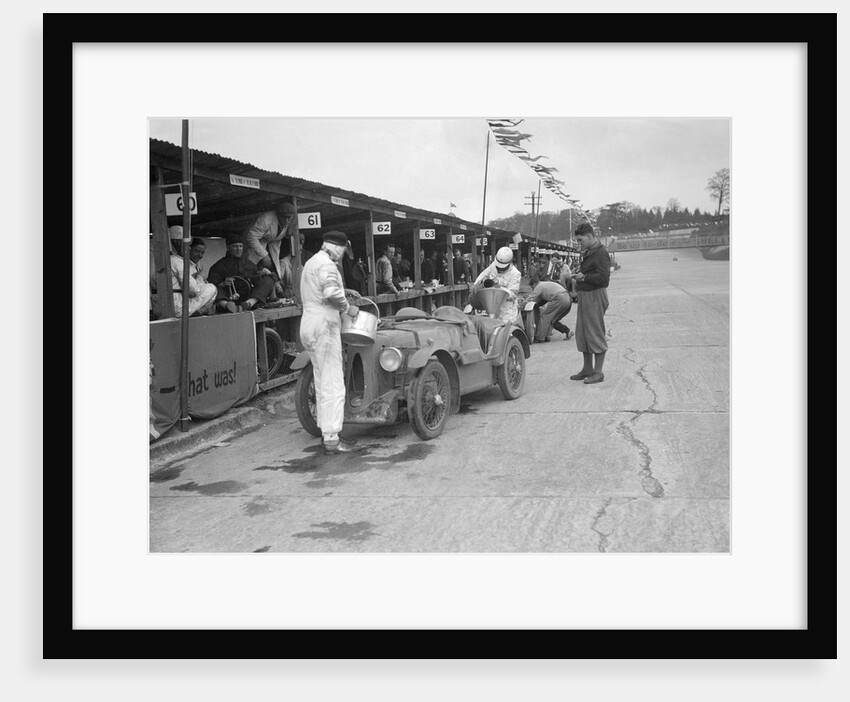 MG C type of the Earl of March and CS Staniland, JCC Double Twelve race, Brooklands, 8/9 May 1931 by Bill Brunell