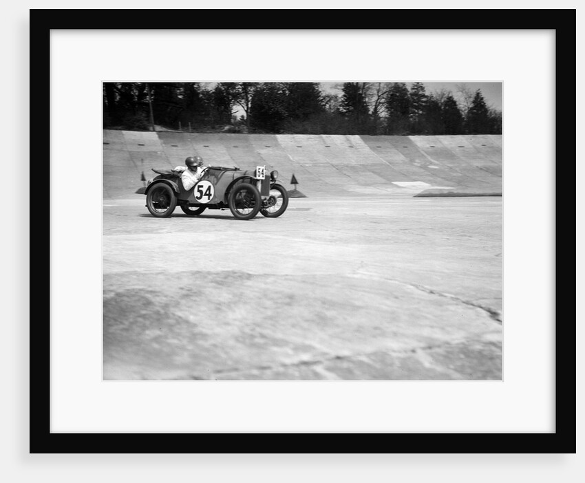 Austin Ulster of Victoria Worsley and R Latham-Boote, JCC Double Twelve race, Brooklands, 1931 by Bill Brunell