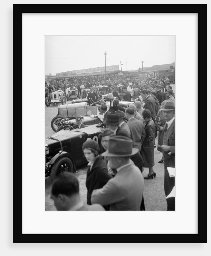 Race meeting at Brooklands by Bill Brunell