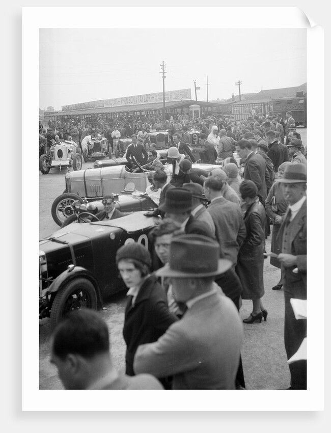 Race meeting at Brooklands by Bill Brunell