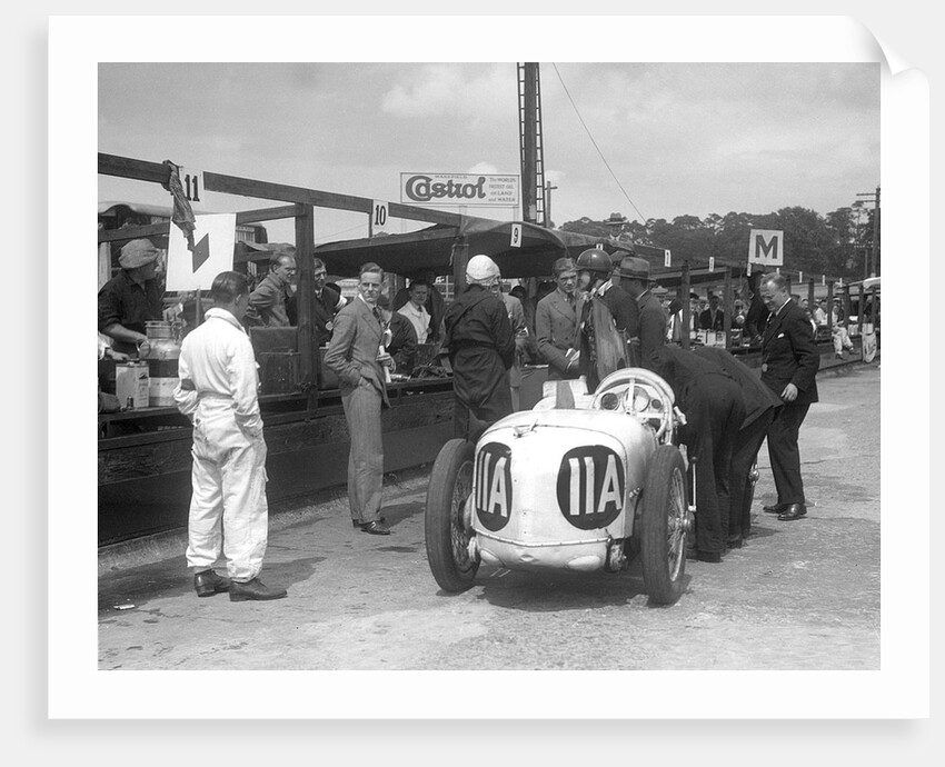 Frazer-Nash of Adrian Malcolm Conan-Doyle at the LCC Relay GP, Brooklands, 25 July 1931 by Bill Brunell