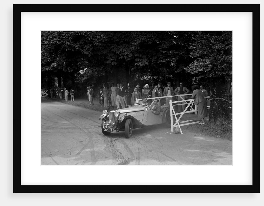 GL Boughton's Singer B37, winner of a premier award at the MCC Torquay Rally, July 1937 by Bill Brunell