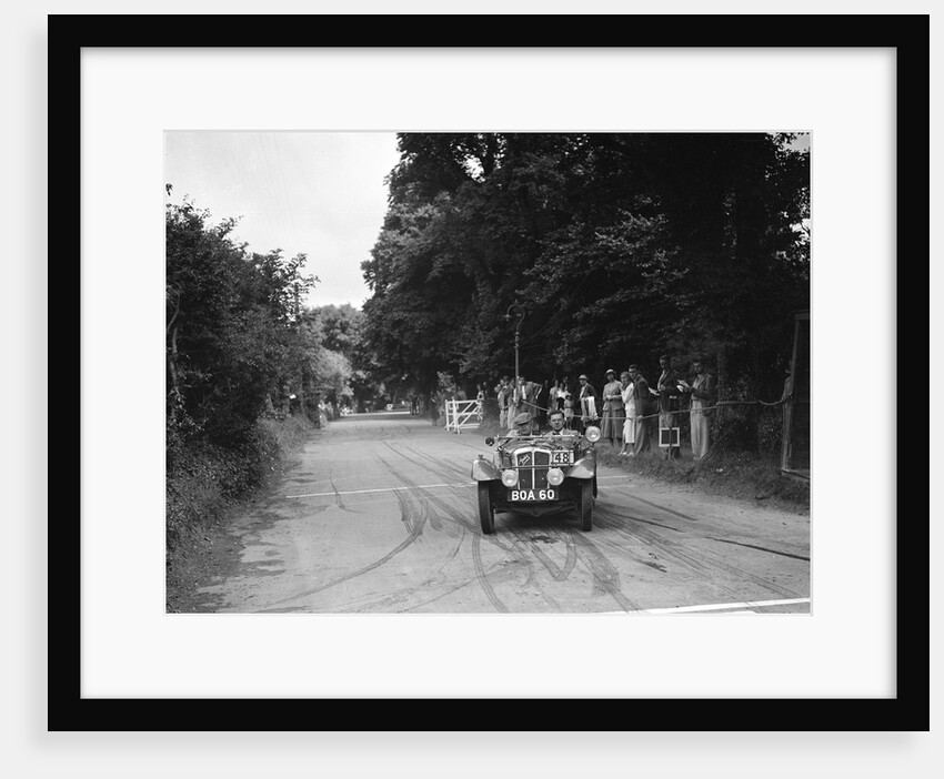 Austin 7 of Bert Hadley, winner of a bronze award at the MCC Torquay Rally, July 1937 by Bill Brunell