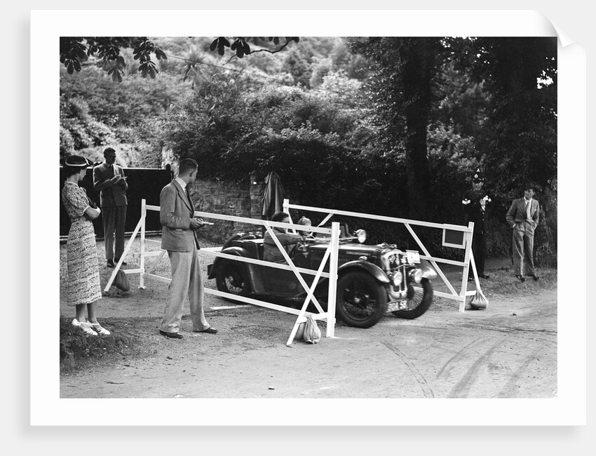 Austin 7 of CD Buckley, winner of a premier award at the MCC Torquay Rally, July 1937 by Bill Brunell