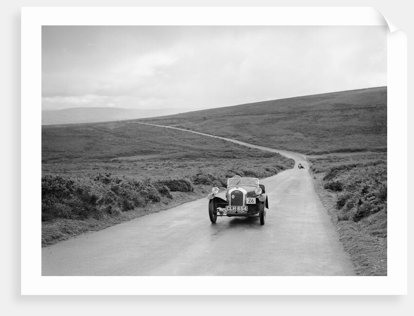 Morgan 3 wheeler of AS Pratt, winner of a silver award at the MCC Torquay Rally, July 1937 by Bill Brunell
