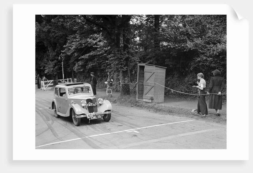 Riley of JM Laing, winner of a bronze award at the MCC Torquay Rally, July 1937 by Bill Brunell